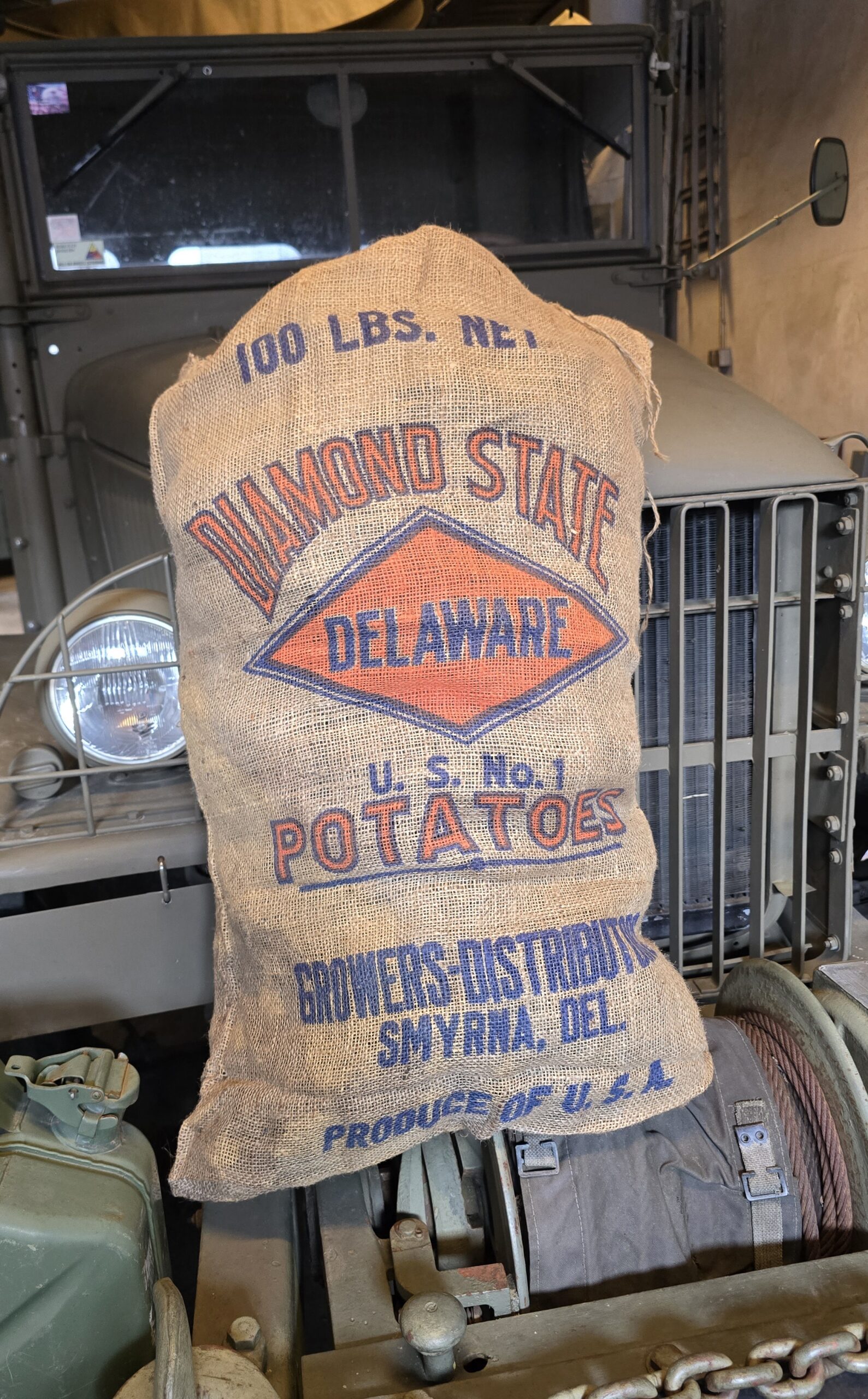 Original WW2 Potato Sack